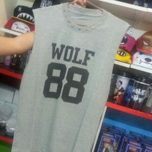 U CAN SEE WOLF 88 GREY STUDED